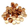 thumbnail image 2 of Paquete de 50 Remaches punk de garra hexagonal de metal 12 mm perfecl DIY ropa accesorios para sombrero, 2 of 8