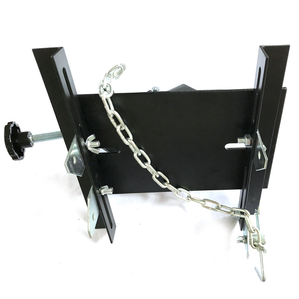 Ktaxon 0.5 Ton Transmission Jack Adapter Gearbox Trolley Jack Cradle Support Plate, Black
