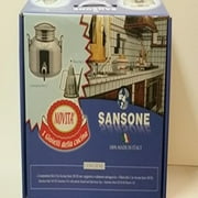 2 Liter Stainless Steel Fusti with Stand and Spigot & 1 Liter Oil Decanter