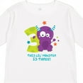 thumbnail image 4 of Inktastic Monster 3rd Birthday Boys or Girls Long Sleeve Toddler T-Shirt, 4 of 5