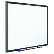Quartet Classic Nano-Clean Magnetic Dry-Erase Board 72 x 48 6 x 4 Black Aluminum