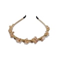 thumbnail image 2 of Sonducket Diadema de cristal, tocado nupcial para boda, diadema para mujer, tocado femenino elegante para banquete de boda, gris Ropa, zapatos y accesorios Miscelánea Café Sonducket AP010738-03, 2 of 6