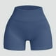 thumbnail image 2 of Pantalones cortos de entrenamiento sin costuras y acanalados para mujer: cintura alta, elásticos para yoga/gimnasio, talla real, tallas asiáticas, lavado a mano en frío., 2 of 3