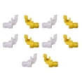 thumbnail image 6 of White & Yellow Door Rod Clips 5 Pair for Toyota Celica MR2 Spyder 2000-2005, 6 of 6