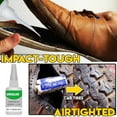 thumbnail image 3 of ziyahi Super Glue Metal Leather Ceramic Wood Chipboard Fabric Strong Adhesive Instant UV-resistant Glue, 3 of 9