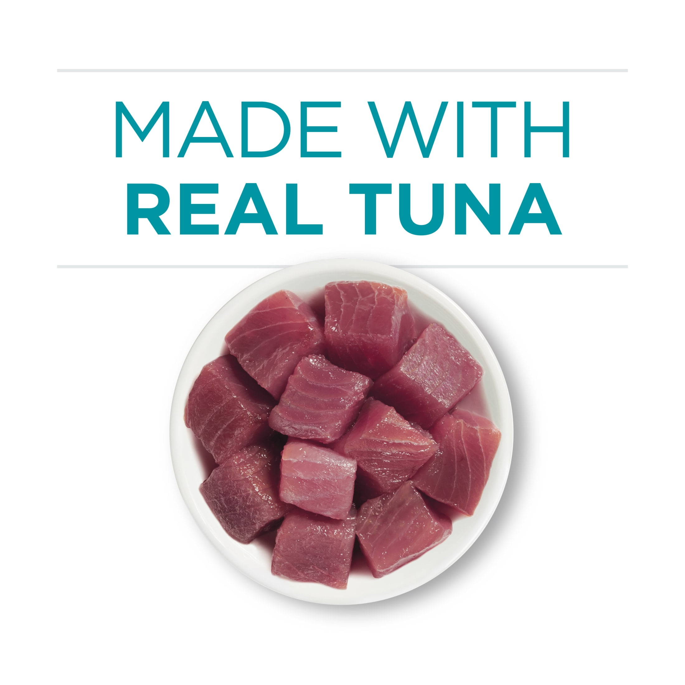 Purina ONE Natural, High Protein Wet Cat Food, Tuna Recipe in Sauce