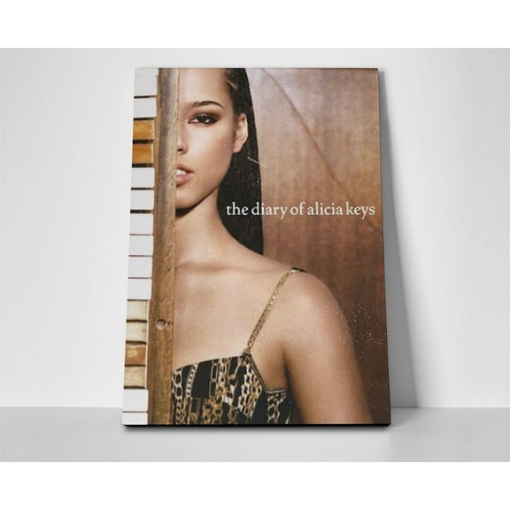 Alicia Keys Poster or Wrapped Canvas