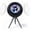 Black, variant on Ferrofluid Speaker, 30W High-Power Audio Visualizer Bluetooth Speaker Enhanced Bass&Crisp Highs, Dual Stereo Channel&TWS paired,Vibrant Ambient Colorlight,Desktop Ferrofluid Science Toy for PC&Phone