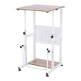 thumbnail image 1 of SDADI L1010WFLT Bureau d'Ordinateur de Bureau Debout Mobile à Hauteur Réglable, 1 of 4
