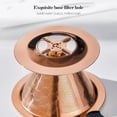 thumbnail image 7 of 304 Stainless Steel Coffee Filter 600 Mesh Double-Layer Honeycomb Filter Bowl with Base Filter-Free Paper Coffee Strainer (STEEL COLOR), 7 of 7