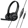thumbnail image 3 of Kids Headphones with Cord - Wired Headphones for Kids, Volume Limited for Safe Listening, Comfortable & Durable, 3.5mm Jack for School, Tablet, Travel, Black, 3 of 8