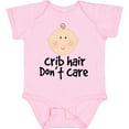 thumbnail image 3 of Inktastic Crib Hair Dont Care Funny Baby Clothes Boys or Girls Baby Bodysuit, 3 of 5