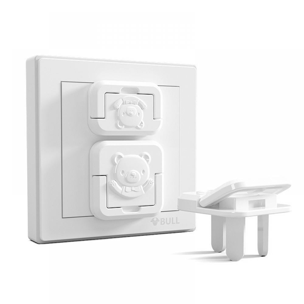 ELECTRICAL PLUG PROTECTOR SOCKET SAFETY COVERS CHILD BABY MAINS SOCKET COVER @ 