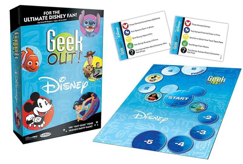 USAopoly Geek Out! Disney Jeu De Plateau