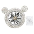 thumbnail image 1 of Car Air Vent Fragrance Decoration Sparkly Rhinestones Cute Shape Interior Car DecorationWhite, 1 of 5