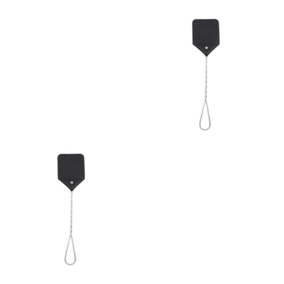 Yuarrent Matamoscas telescópico con mango circular para un fácil manejo, duradero, lavable, para exteriores Type1 NO1
