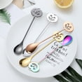 thumbnail image 4 of Halloween Pumpkin Head Spoon, 304 Stainless Steel Coffee Stirring Spoon, Cute Jack-o'-Lantern Tea Ice Cream Scoop, Holiday Tableware Party Favors, 5 Colors Available (Single Piece), 4 of 10