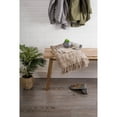 thumbnail image 5 of Stone Checked Plaid Throw, 5 of 7