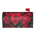 thumbnail image 3 of PHELIKA Red Roses 03 Magnetic Mailbox Covers Post Letter Box Cover Standard Size 21"H x 18"W, 3 of 8