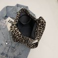 thumbnail image 3 of Bolso Hombro para Mujer Bandolera Con Leopardo Retro El (Caqui), 3 of 8