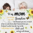 thumbnail image 5 of Mom Blanket from Daughter on Mothers Day - Mom Gifts Birthday Gifts for Mom Who Has Everything to My Mom Soft Flannel Throw Blanket 50 X 60 Inch, 5 of 5