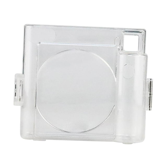 Square SQ1 Crystal Case - Funda de Cristal para Cámara con Correa Ajustable para El Hombro Rainbow a Prueba de Arañazos Jinwen funda para cámara polaroid