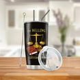 thumbnail image 2 of Lawyer Gifts for Men Women Coffee Tumbler 20oz Attorney Insulated Cup, I''m Billing You For This Conversation Tumbler Cup, Law School Gifts Law Practitioners Graduation Ideas Gifts Mug, 2 of 6