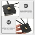 thumbnail image 4 of MasteelfCA DIY Clock Movement Kits for DIY Replacement Black Straight Clock Hand, 4 of 8