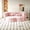 Baby Pink, variant on 78” Teddy Floor Sleeper Sofa Bed, Modern 2 in 1 Full Size Foldable Mattress with 2 Pillows, Convertible Boneless Couch with Deep Seat for Living Room, No Assembly Required