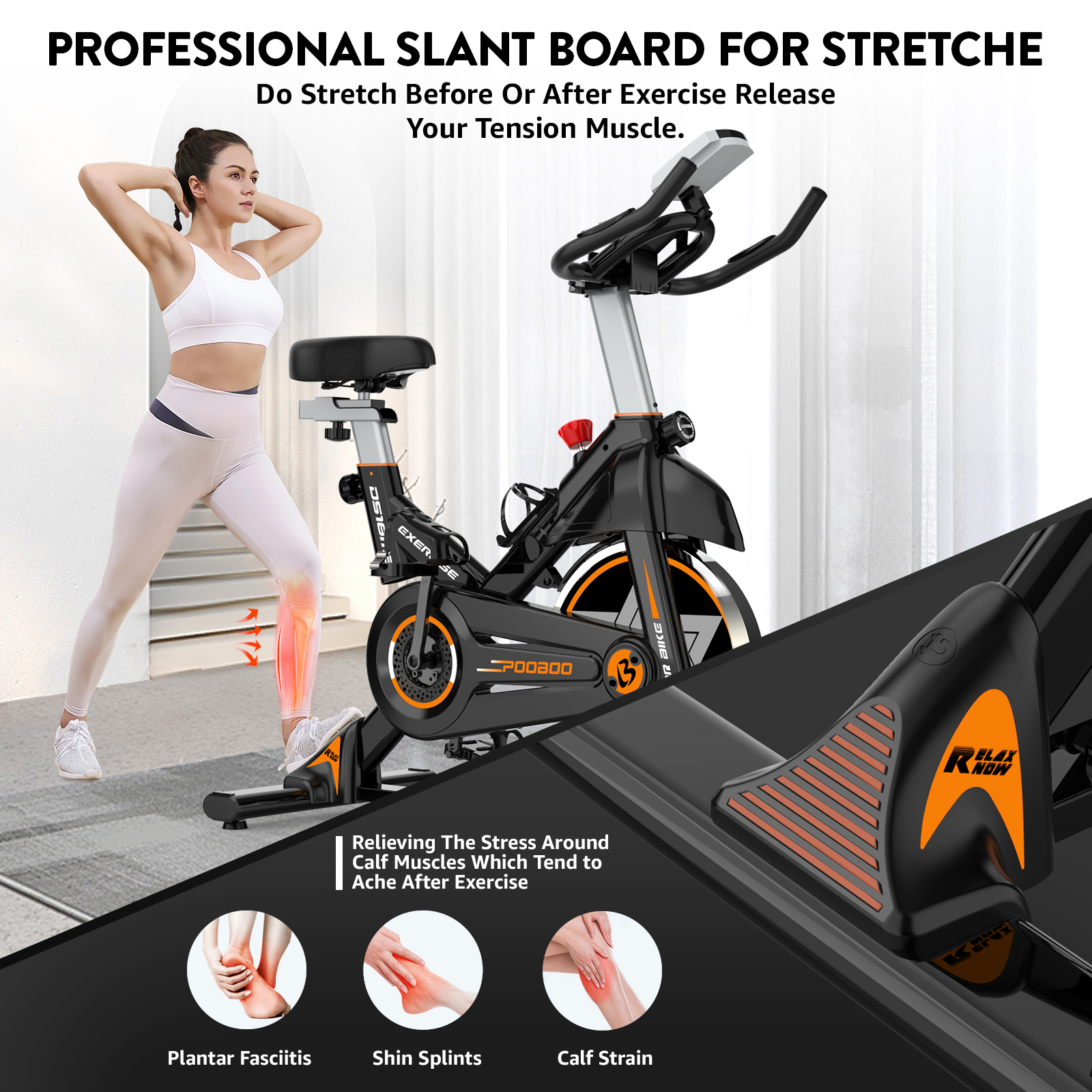 Pooboo Magnetic Exercise Bike Indoor Cycling Bike for Home Cardio Workout Stationary Bike Heavy-Duty Flywheel Quiet Belt Drive - image 5 of 11