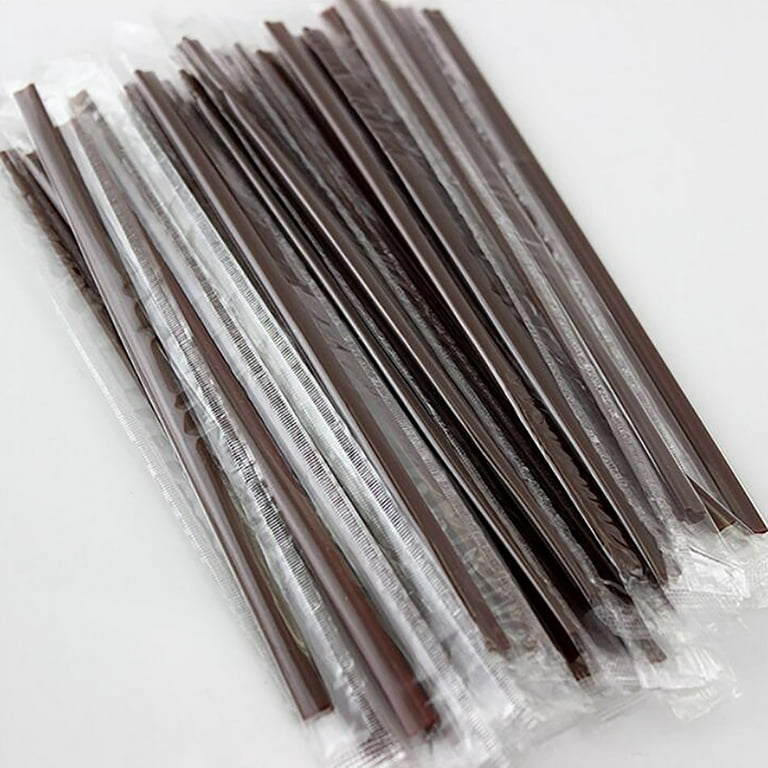 5000 Pack Disposable Plastic PP Disposable Straws With 2 Holes For Coffee,  Cocktail, And Party Drinking Brown From Haolyhelen, $73.37