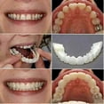 thumbnail image 5 of 4 Pack Snap On Smile Teeth Covers Cosmetic Dental Whitening Veneers For Temporary Use And Special Occasions [jkw], 5 of 5