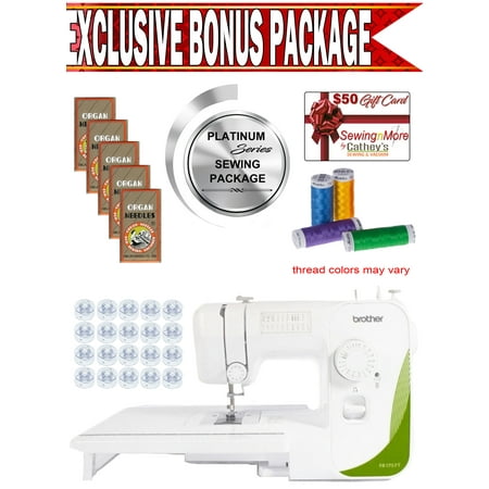Brother FB1757T Sewing & Quilting Machine w/ Exclusive Platinum Series Sewing Package!