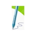 thumbnail image 4 of Bic Corporation RGLE4BE Ecolutions Gel Pen, Retractable, Medium 1 Mm, Blue Ink, Blue Barrel, 4/pack, 4 of 6