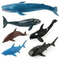 thumbnail image 4 of 6pcs/set Marine Biological Model Ocean Life Toy Education Sea Animal Toys, 4 of 6