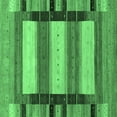 thumbnail image 1 of Ahgly Company Indoor Square Abstract Emerald Green Contemporary Area Rugs, 5' Square, 1 of 4