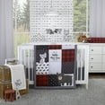 thumbnail image 4 of Little Love by NoJo Little Man Cave Grey Fox, Bear, Plush Musical Mobile, Infant Nursery, Boy, 4 of 6