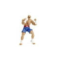 thumbnail image 4 of Street Fighter II Sagat Deluxe 1:12 Scale Action Figure by Jada Toys - Highly Articulated, Tiger Shot Accessory & Stand, 7.6" Tall, 4 of 6