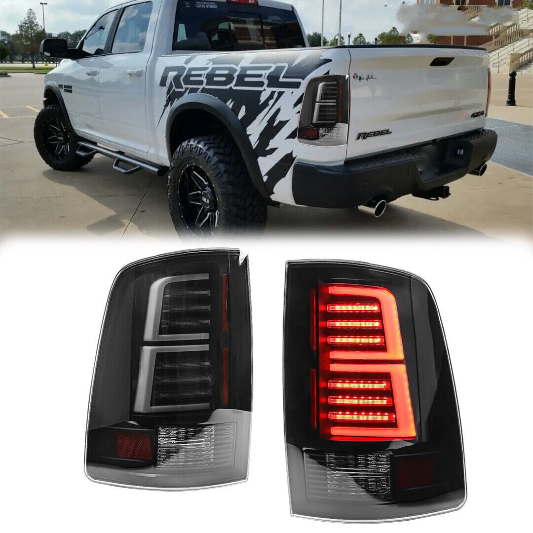 LED Tail Lights Compatible with 2009-2018 Dodge RAM 1500, 2010-2018 Ram LED Tail Lights Compatible with 2009-2018 Dodge RAM 1500, 2010-2018 Ram
