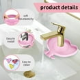 thumbnail image 4 of Splash Drain Mat - Silicone Faucet Handle Drip Catcher Tray - Silicone Sink Faucet Water Catcher Mat - for Kitchen Bathroom Bar Countertop Protect, 4 of 8
