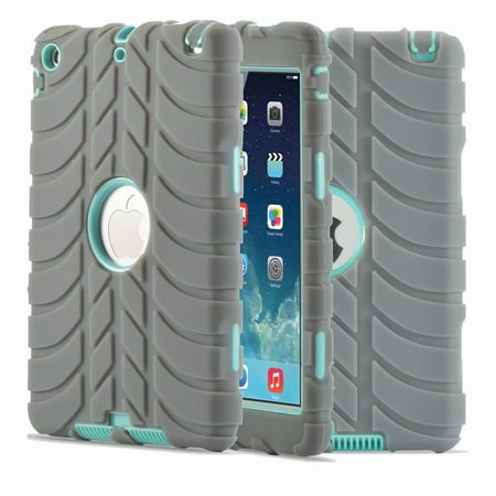 Ipad Mini Case Silicone Dteck Apple iPad Mini 4 Case, Rugged Shockproof Silicone Kids Protective Anti-slip For iPad Mini 4 Case Cover ()