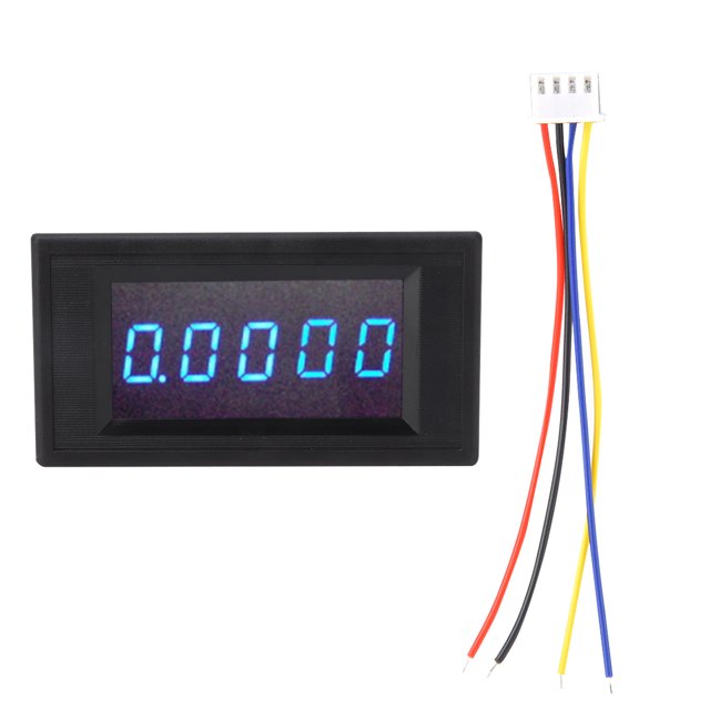 Amperímetro, YB5145A DC5V DC100A LED Amperímetro digital Amperímetro Medidor Aspecto llamativo