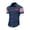 Dark Blue, variant on USA 250th Anniversary Button Down Shirt for Men Patriotic 1776-2026 American Flag Sleeve