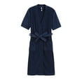 thumbnail image 4 of Celivon Terry Cloth Robes For Women Spring Autumn Long Pajamas Smooth Absorbent Quick Drying Short Sleeved Robe Bathrobe, 4 of 4