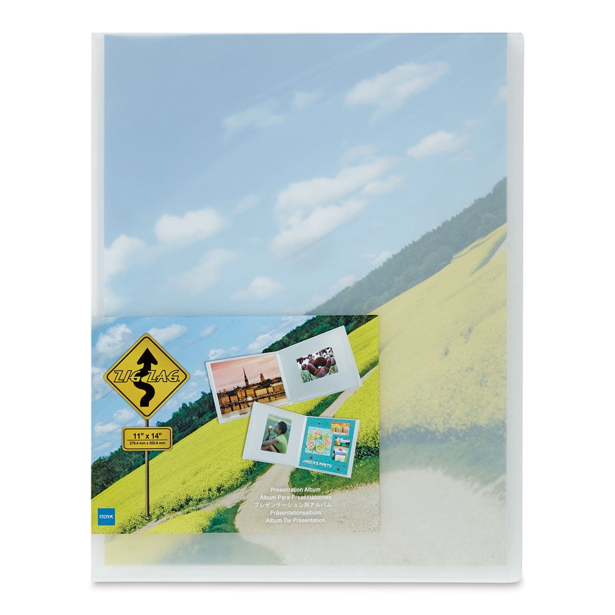 ITOYA Art Profolio ZigZag Photo Album - 11 in x 14 in - Walmart.com