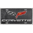 thumbnail image 1 of Corvette avec Drapeaux Plaque d'Immatriculation, 1 of 1