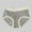 1-Gray, variant on Cotton Underwear for Women Lace Trim High Waisted Full Coverage Panties Soft Stretch Breathable Comfy Seamless Brief