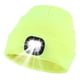 thumbnail image 5 of Gorro unisex con 4 luces LED y 4 modos de luz, regalo para hombres, papás y padres, recargable por USB., 5 of 8