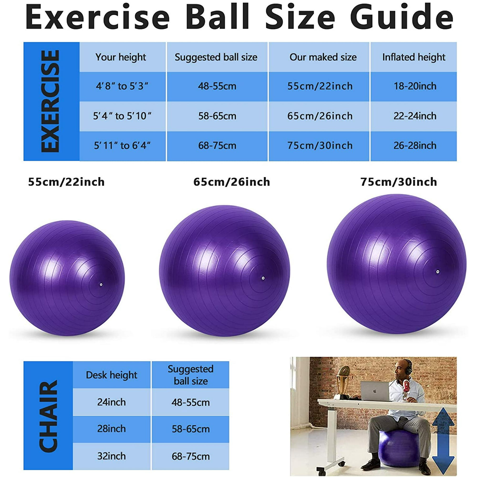 Walmart yoga balls sale