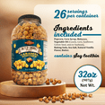 thumbnail image 2 of Stonehedge Farms Salted Caramel Flavored Popcorn - 32 oz Large Tub - Bulk Gourmet Carmel Popped Sweet Snacks - Made in the USA, 2 of 6